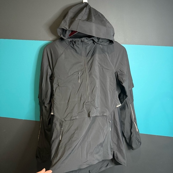 Lululemon Black Performance Jacket Senseknit Composite Running Jacket - Picture 12 of 13